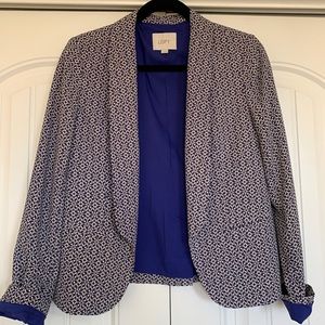Loft floral blazer